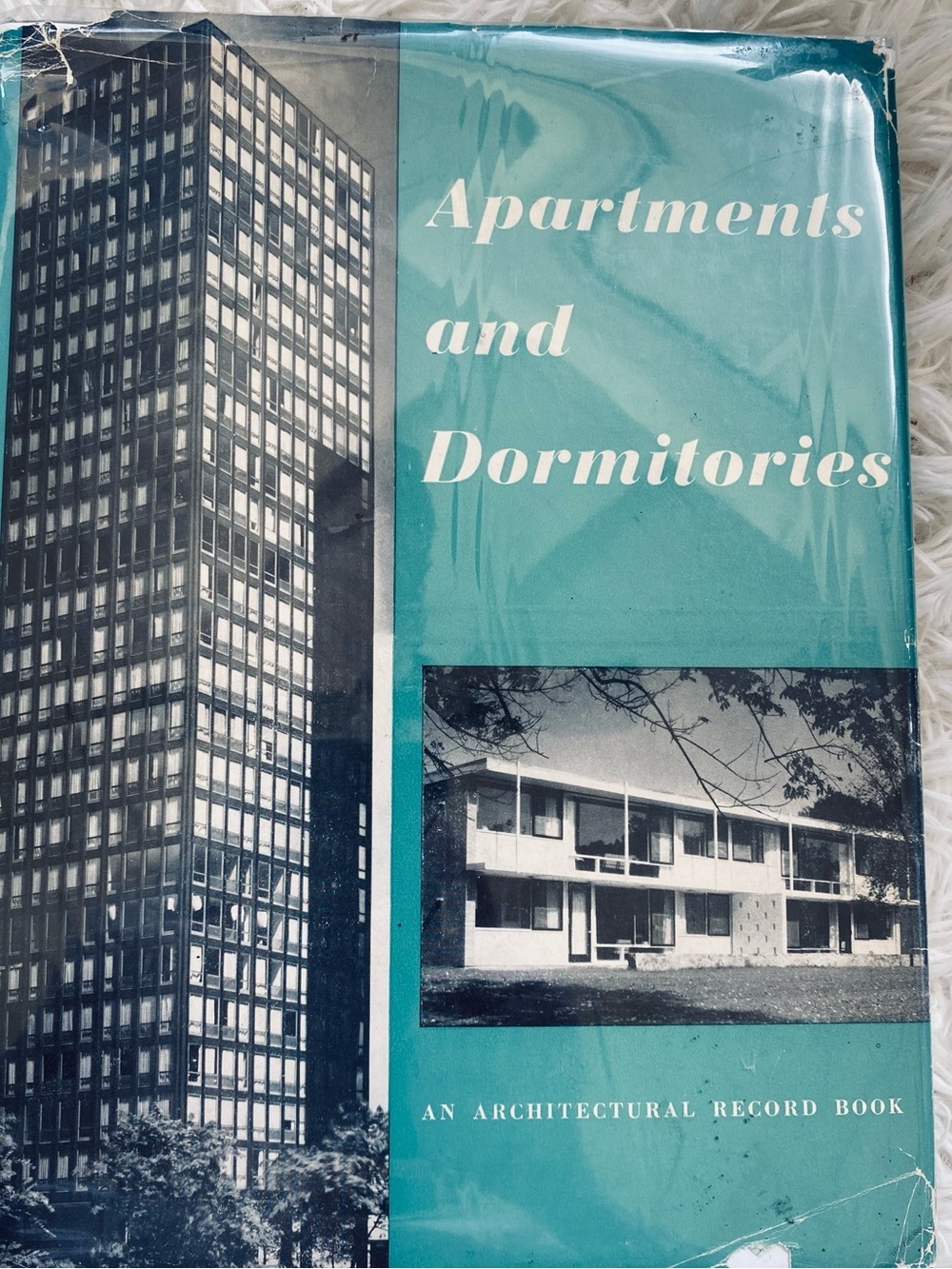 1958 Apartments and Dormitories Architecture Record Mid Century Hardcover
